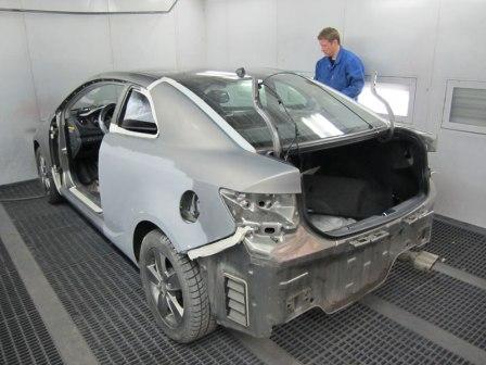 Покраска автомобилей Mitsubishi в Самаре
